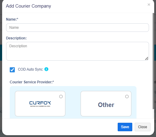 Save Courier Company