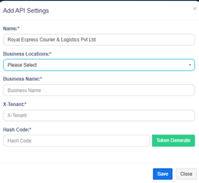 API Credentials